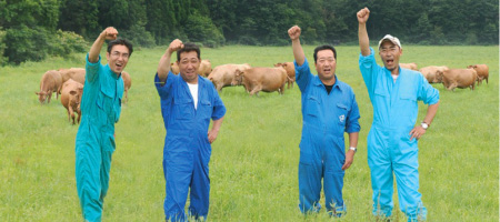 函馆和牛（日本和牛）的生�b者