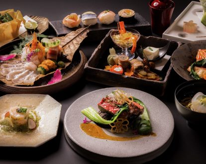 享受应季食材的“创意日本怀石料理”